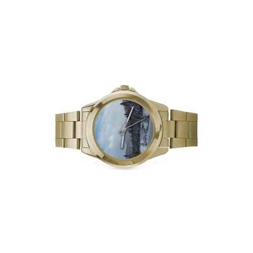 Winter Wonderland Custom Gilt Watch(Model 101)