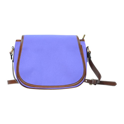 Periwinkle Perkiness Saddle Bag/Large (Model 1649)