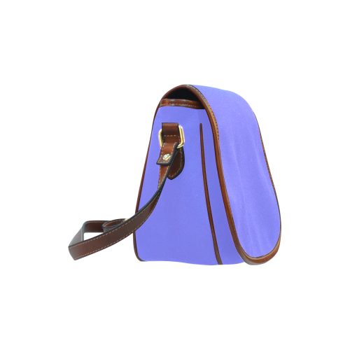 Periwinkle Perkiness Saddle Bag/Large (Model 1649)