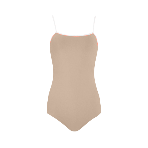 Toasted Almond Strap Swimsuit ( Model S05)