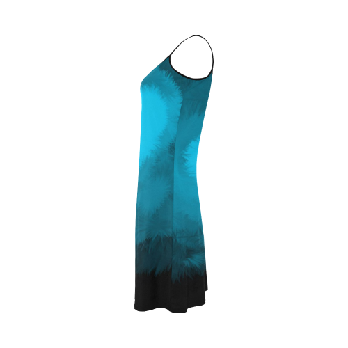 Blue Fluffy Heart Alcestis Slip Dress (Model D05)