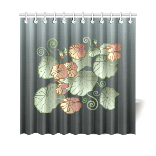 Art Nouveau Garden Shower Curtain 69"x70"