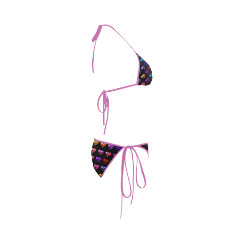 shiny hearts 2 Custom Bikini Swimsuit