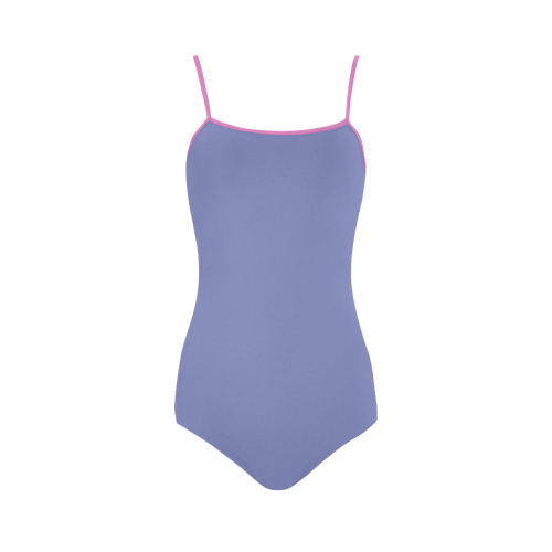 Deep Periwinkle Strap Swimsuit ( Model S05)