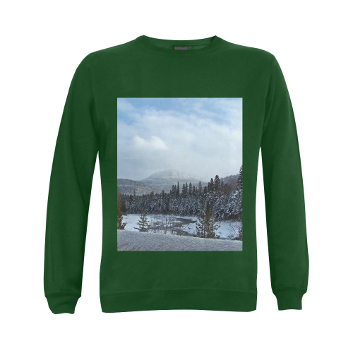 Winter Wonderland Gildan Crewneck Sweatshirt(NEW) (Model H01)