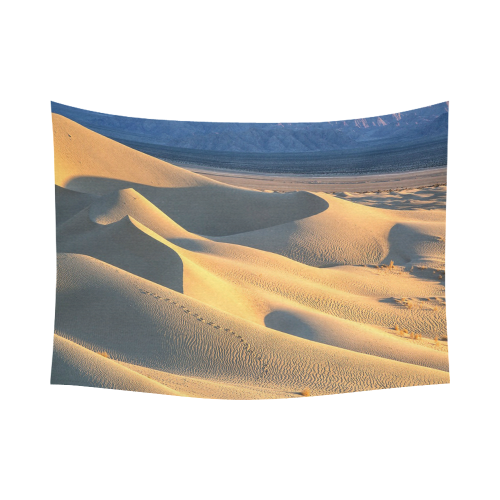 Sand Dune Adventure Cotton Linen Wall Tapestry 80"x 60"