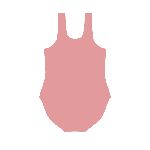 Strawberry Ice Vest One Piece Swimsuit (Model S04)