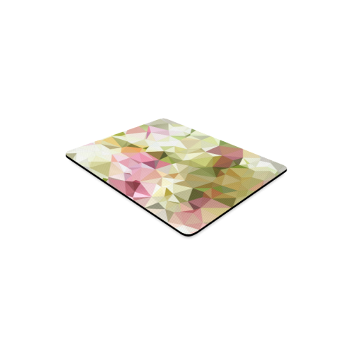 Low Poly Pastel Flowers Rectangle Mousepad