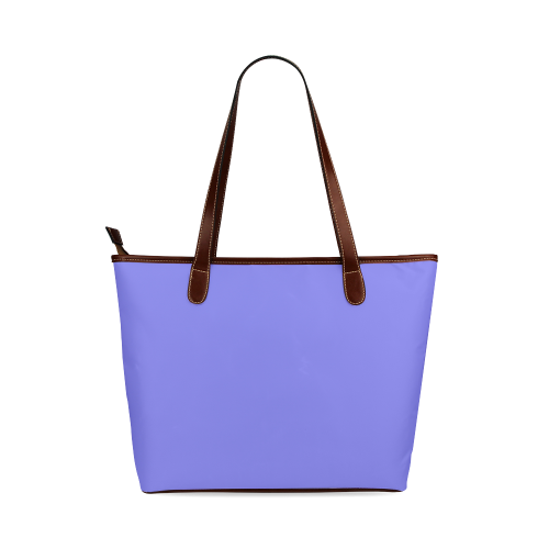 Periwinkle Perkiness Shoulder Tote Bag (Model 1646)