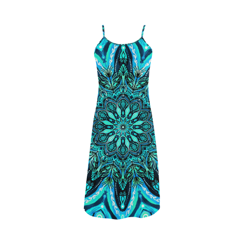 mandala beach 9 Alcestis Slip Dress (Model D05)