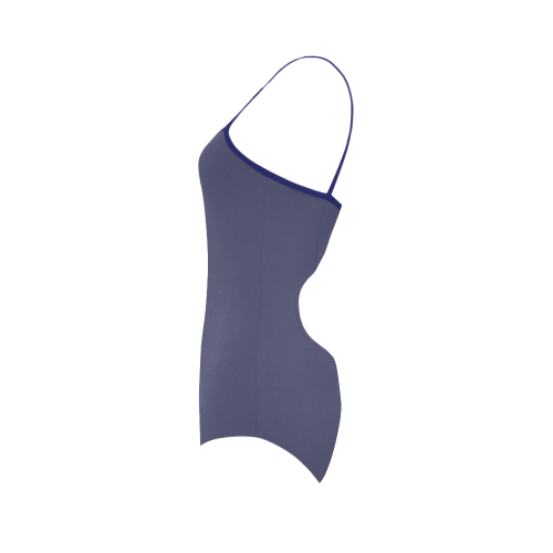 Deep Cobalt Strap Swimsuit ( Model S05)