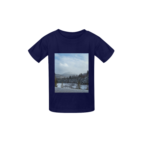 Winter Wonderland Kid's  Classic T-shirt (Model T22)