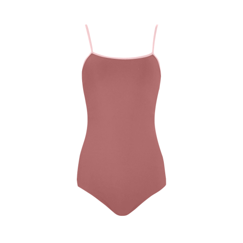 Dusty Cedar Strap Swimsuit ( Model S05)