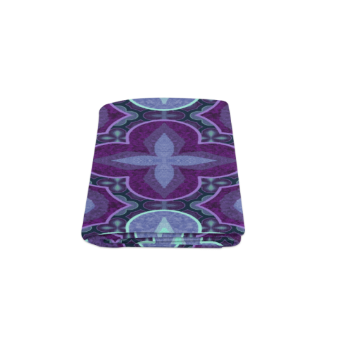 Purple blue Blanket 50"x60"