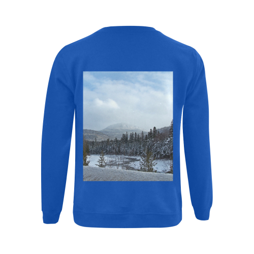 Winter Wonderland Gildan Crewneck Sweatshirt(NEW) (Model H01)