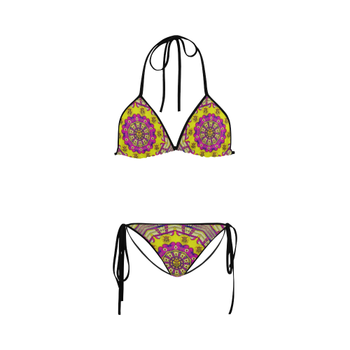 Celebrating summer in soul and mind mandala style Custom Bikini Swimsuit