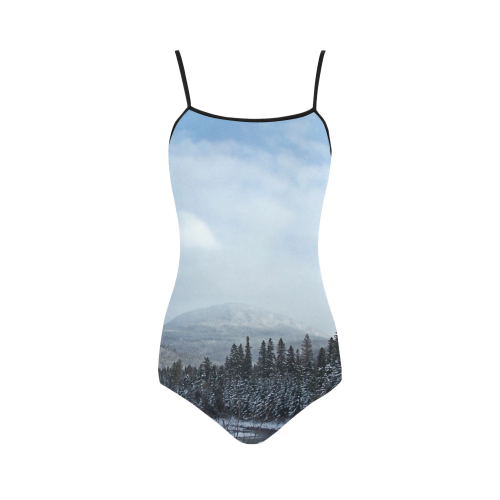 Winter Wonderland Strap Swimsuit ( Model S05)