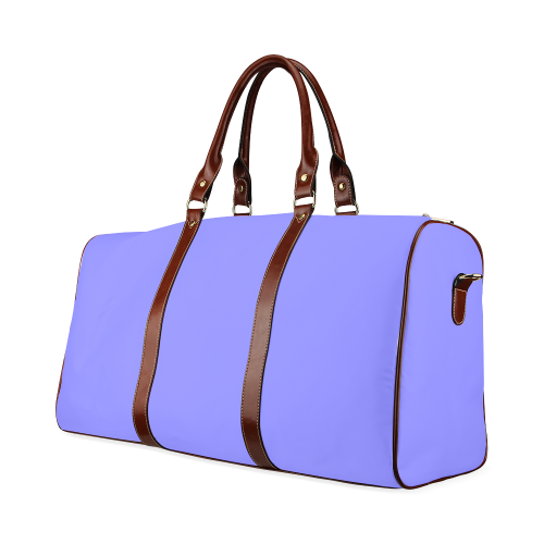 Periwinkle Perkiness Waterproof Travel Bag/Small (Model 1639)