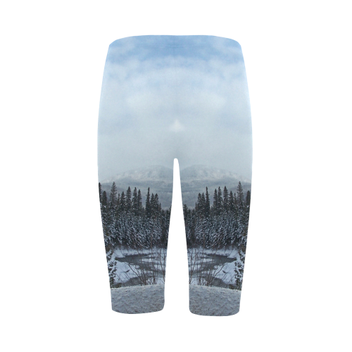 Winter Wonderland Hestia Cropped Leggings (Model L03)