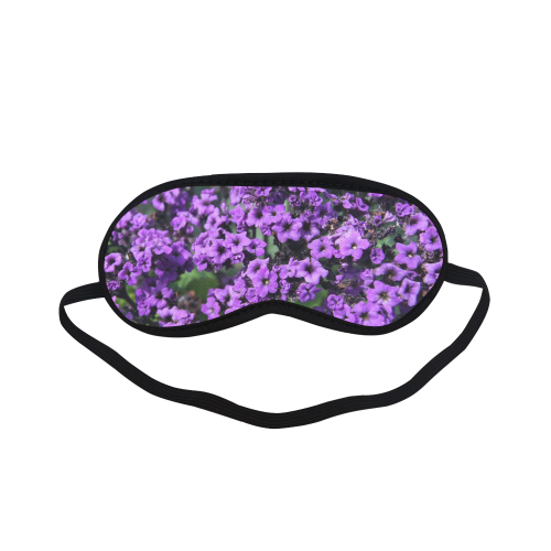 Purple Flowers Sleeping Mask