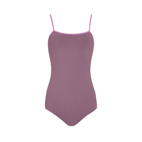 Grape Nectar Strap Swimsuit ( Model S05)
