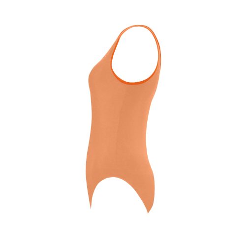 Tangerine Vest One Piece Swimsuit (Model S04)