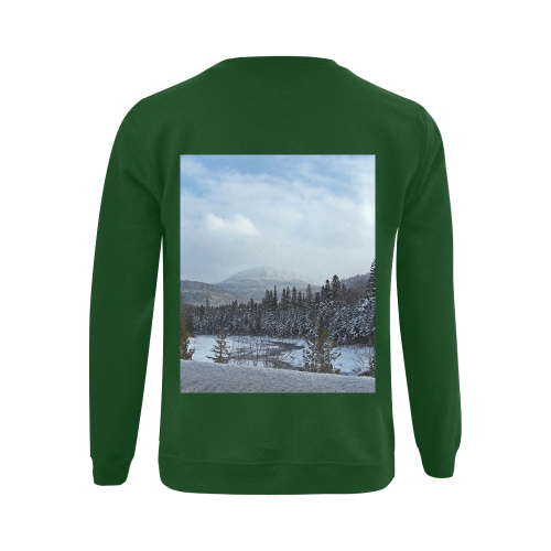 Winter Wonderland Gildan Crewneck Sweatshirt(NEW) (Model H01)