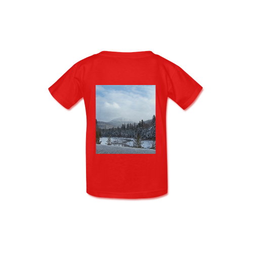 Winter Wonderland Kid's  Classic T-shirt (Model T22)