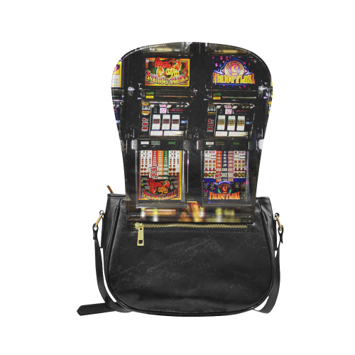 Lucky Slot Machines - Dream Machines Classic Saddle Bag/Large (Model 1648)