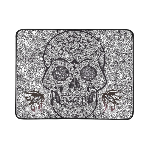 Mosaic Skull Beach Mat 78"x 60"