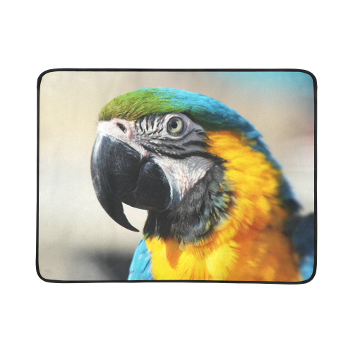 parrot_2015_0205 Beach Mat 78"x 60"