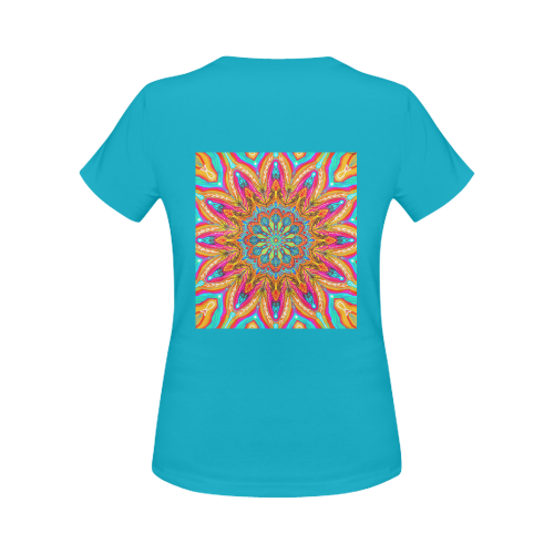 mandala beach Women's Classic T-Shirt (Model T17）