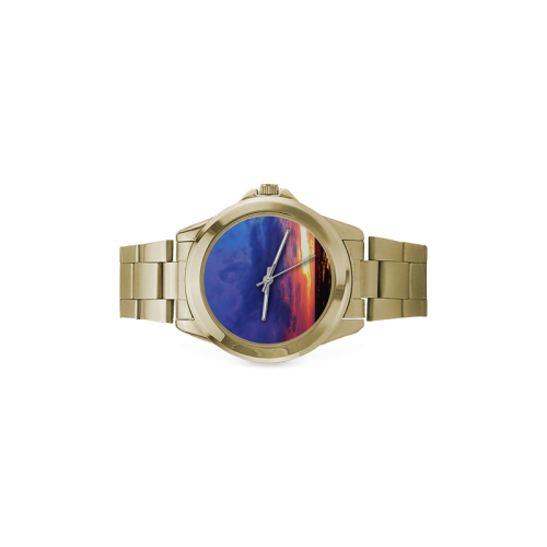 Evening's Face Custom Gilt Watch(Model 101)