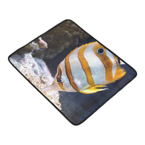 Butterflyfish20151001 Beach Mat 78"x 60"