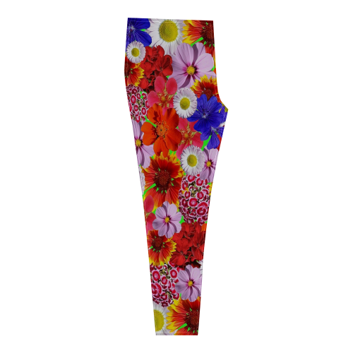 Delightful Daisies Cassandra Women's Leggings (Model L01)