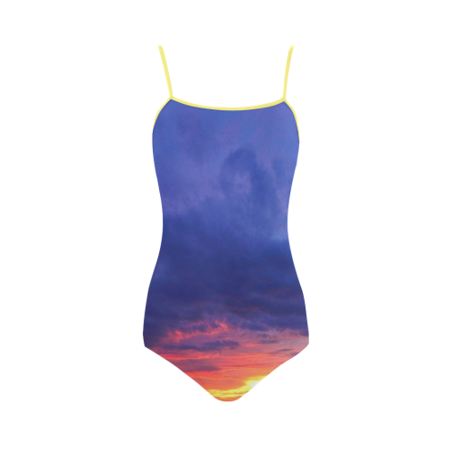 Evening's Face Strap Swimsuit ( Model S05)