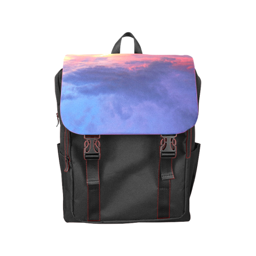 Evening's Face Casual Shoulders Backpack (Model 1623)