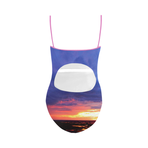 Evening's Face Strap Swimsuit ( Model S05)