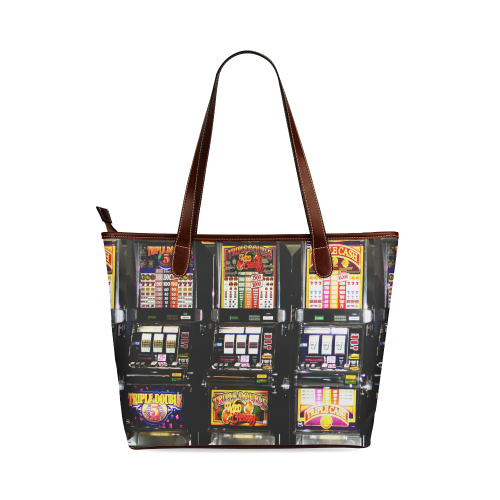 Lucky Slot Machines - Dream Machines Shoulder Tote Bag (Model 1646)