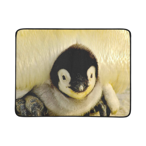 baby penguin Beach Mat 78"x 60"