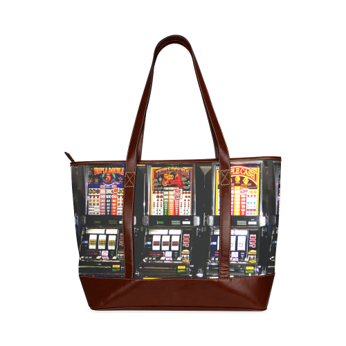 Lucky Slot Machines - Dream Machines Tote Handbag (Model 1642)
