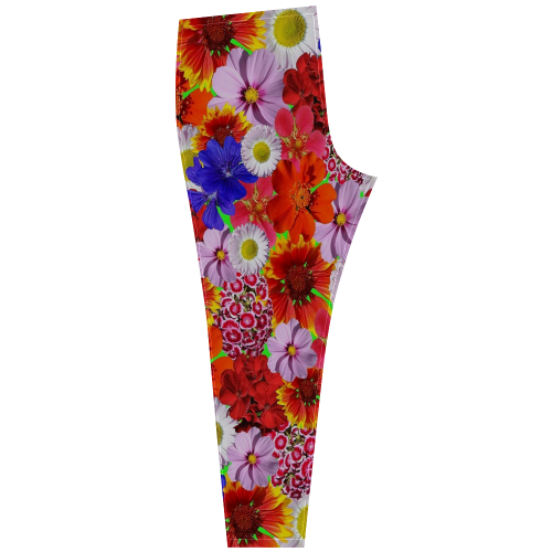 Delightful Daisies Cassandra Women's Leggings (Model L01)