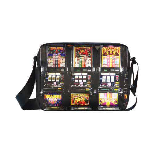 Lucky Slot Machines - Dream Machines Classic Cross-body Nylon Bags (Model 1632)