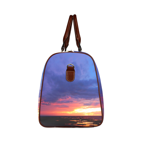 Evening's Face Waterproof Travel Bag/Small (Model 1639)