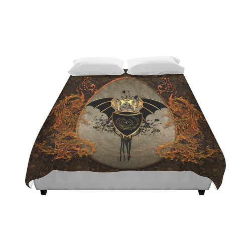 Dragon with swords and wings Duvet Cover 86"x70" ( All-over-print)