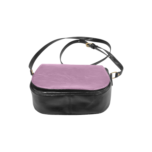 Plum Pretty Classic Saddle Bag/Small (Model 1648)