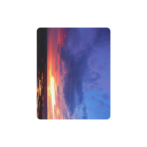 Evening's Face Rectangle Mousepad