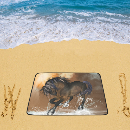 Wonderful horse Beach Mat 78"x 60"