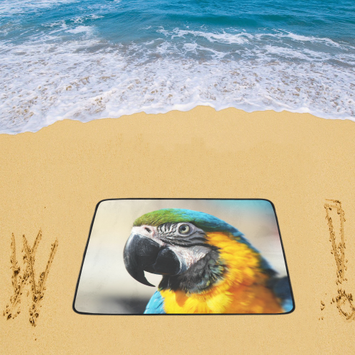 parrot_2015_0205 Beach Mat 78"x 60"
