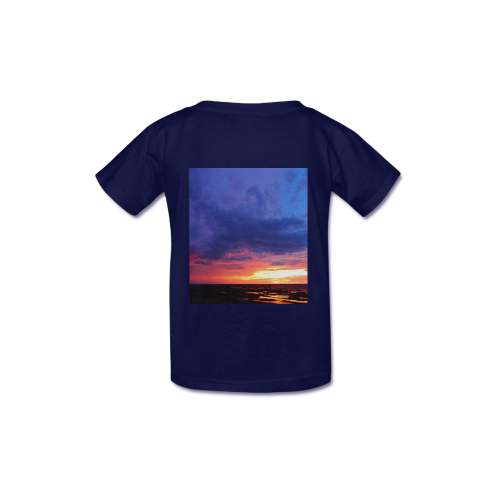 Evening's Face Kid's  Classic T-shirt (Model T22)